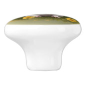 boterbloem-cavia, keramische knop (Zijkant)