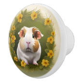 boterbloem-cavia, keramische knop (Rechts)