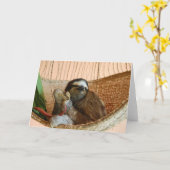 Boterbloem de Luiaard Kaart (Gele Bloem)