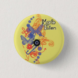 boterbloem ronde button 3,2 cm