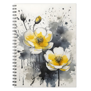 Boterbloem - Waterverf bloemen Notitieboek