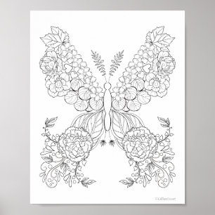 Boterbloemen #10 Gedetailleerde Kleurstelling Poster