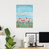 Boterbloemen Poster (Thuiskantoor)