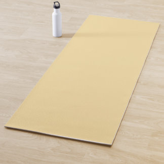 Botercreme Kleur Minimalistische Zachte Pastel Gel Yogamat