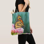 Boterfly Beauty Printen Canvas tas (Dichtbij)