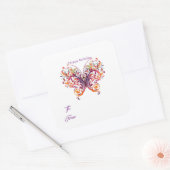 Boterfly Birthday Gift Label Stickers (Envelop)