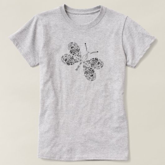 Boterfly Bug Insect Art shirt tekenen (Design voorkant)