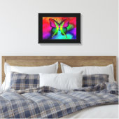 Boterfly Canvass Print (Insitu (Slaapkamer))