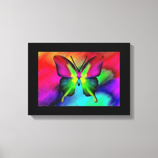 Boterfly Canvass Print (Voorkant)