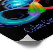 Boterfly Colon Cancer Awareness Poster (Hoek)