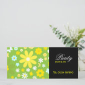 Boterfly en Flowers Rack Kaart Cadeaucertificaat (Staand voorkant)