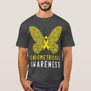 Boterfly Endometriosis Awareness Month Endo Suppo T-shirt