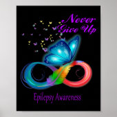 Boterfly Epilepsy Bewustheid Poster (Voorkant)