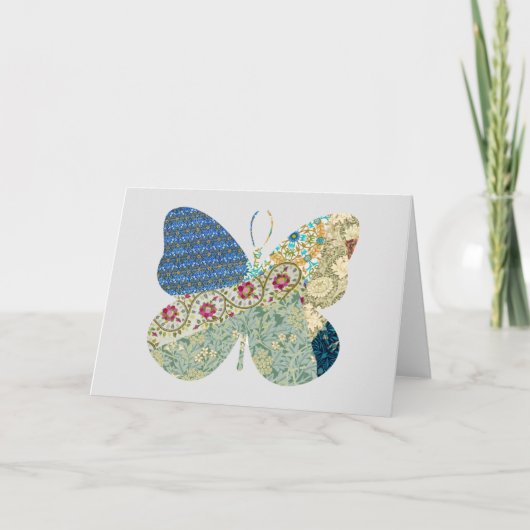 Boterfly  Floral Kaart Series 2 (Voorkant)