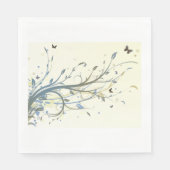 Boterfly Floral Servet (Voorkant)
