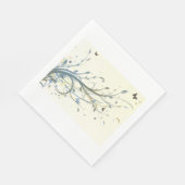 Boterfly Floral Servet (Hoek)