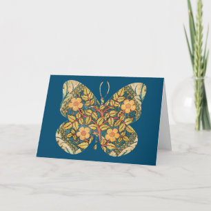 Boterfly Floral Tapestry Kaart Series 10