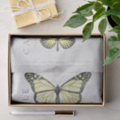 Boterfly  Frans Carte Postale Decoupage T Tissuepapier (Geschenk)