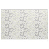 Boterfly Geel Gray Polka Dots Stof (Yard (91,4 cm))