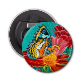 Boterfly I Button Flesopener (Voorkant)