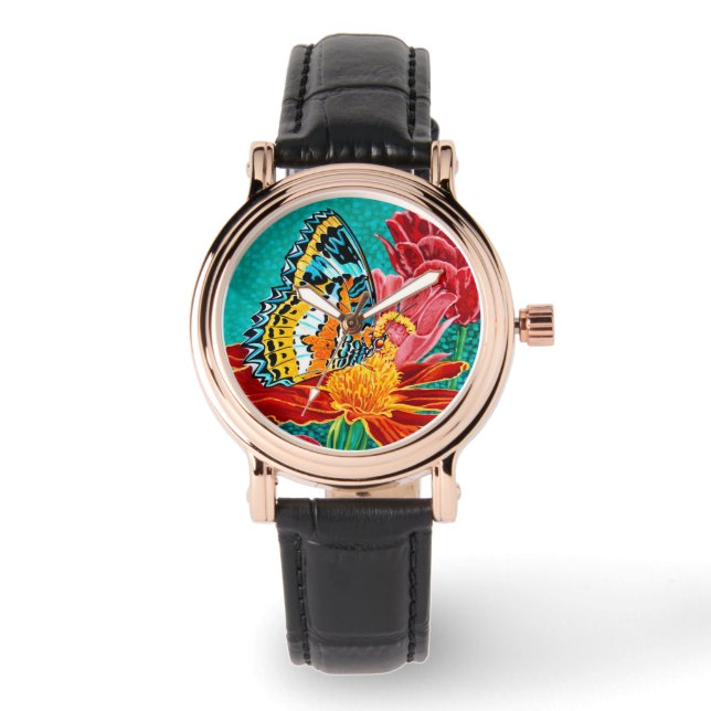 Boterfly I Horloge (Voorkant)