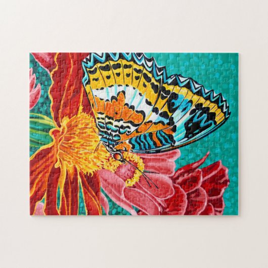 Boterfly I Legpuzzel (Horizontaal)