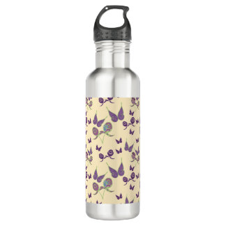 Boterfly Joy in Cream Water Bottle Waterfles