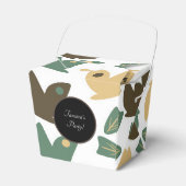 Boterfly Natuur Trail Greenery Birthday Party Bedankdoosjes (Voorkant Zijde)