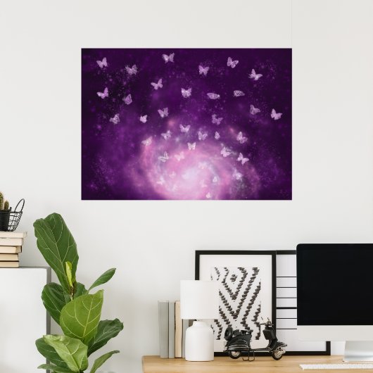 Boterfly Nebula Print (Thuiskantoor)