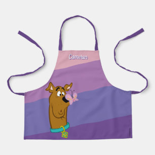 Boterfly op Scooby-Doo's neus Schort