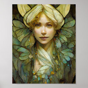 Boterfly Wings 2 Fantasy Art Poster