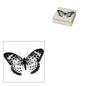 Boterfly Wood Art Stamp Rubberstempel (Gestempeld)