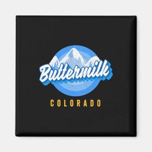 Botermilk Snowboarden Co Ski Colorado Mountain S Magneet