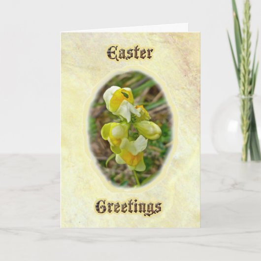 Boter'n Kaart voor paasmaaltijden (Voorkant)