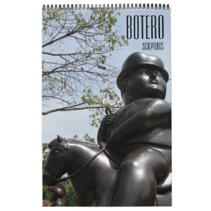 Botero-beeldhouwwerken 2027 kalender
