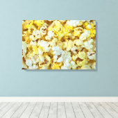 boterpopcorn canvas afdruk (Insitu (Houten vloer))