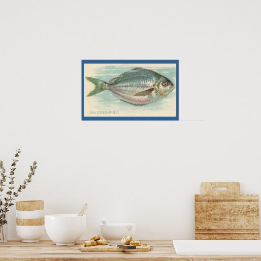 Botervis Poster (Keuken)