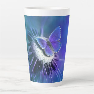 Botervlieg en ventilator latte mok