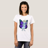 Botervlieg met Goggles T-shirt (Voorkant volledig)