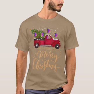 Botervlieg met kerstboomvlieg - vrachtvlieg C T-shirt