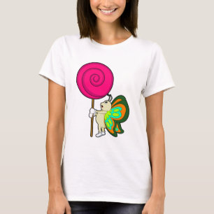 Botervlieg met Lollipop T-shirt