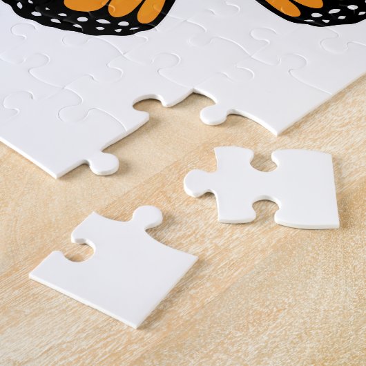 Botervlieg met Roos Legpuzzel (Zijkant)