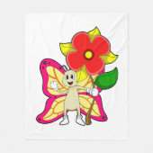 Botervlieg met ventilator fleece deken (Voorkant)