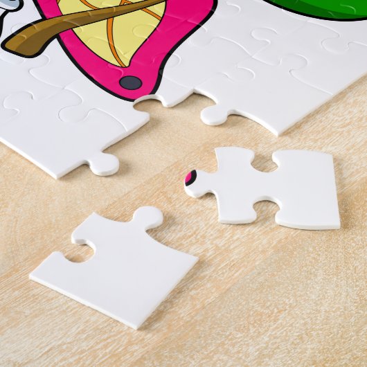 Botervlieg met ventilator legpuzzel (Zijkant)