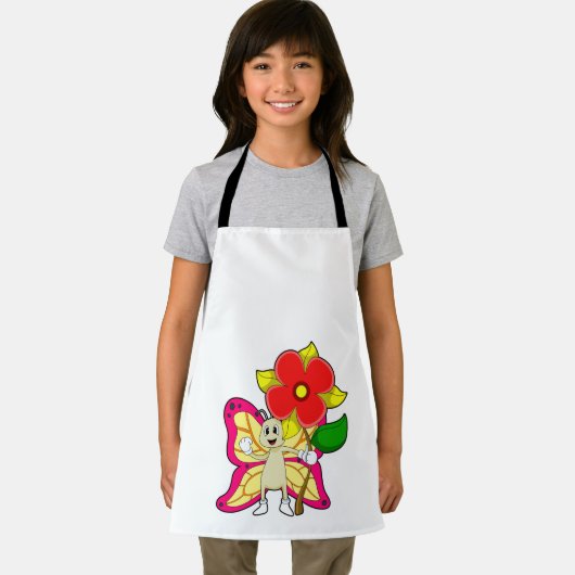 Botervlieg met ventilator schort (Insitu)