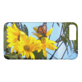 Botervlieg op de zonnebloem Case-Mate iPhone case (Achterkant (Horizontaal))