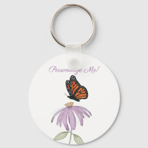 Botervlieg op het Sleutelhanger van de kloonventil