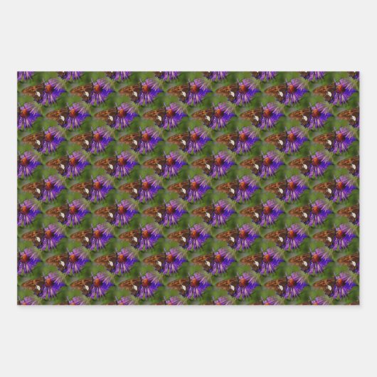 Botervlieg op ventilatorNatuur Inpakpapier Vel (Voorkant 3)