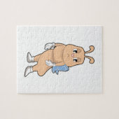 Botervlieg zonder vleugels legpuzzel (Horizontaal)