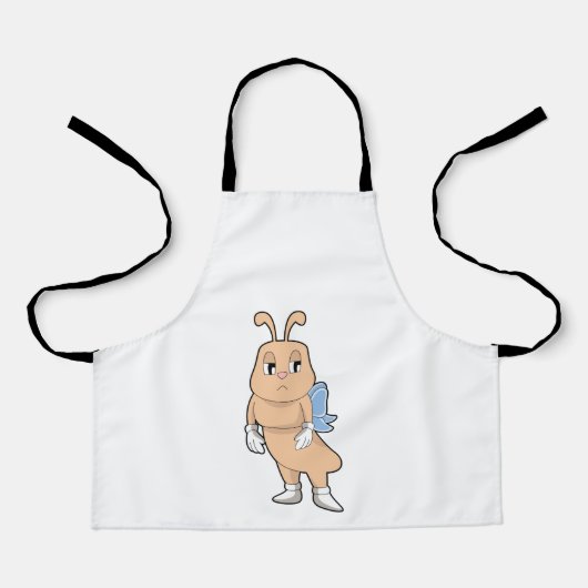 Botervlieg zonder vleugels schort (Voorkant)